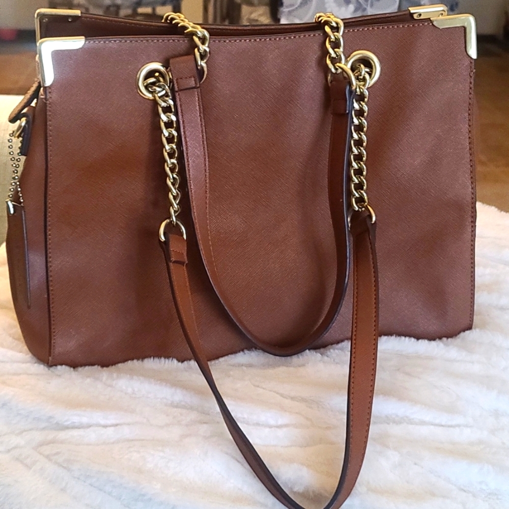 Wilson's Leather Camel Colored Purse.